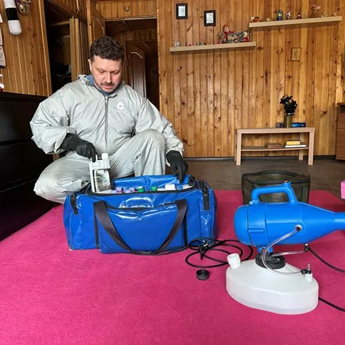 ФОТО Полное удаление ртути в помещениях в районе станции метро Черкизовская