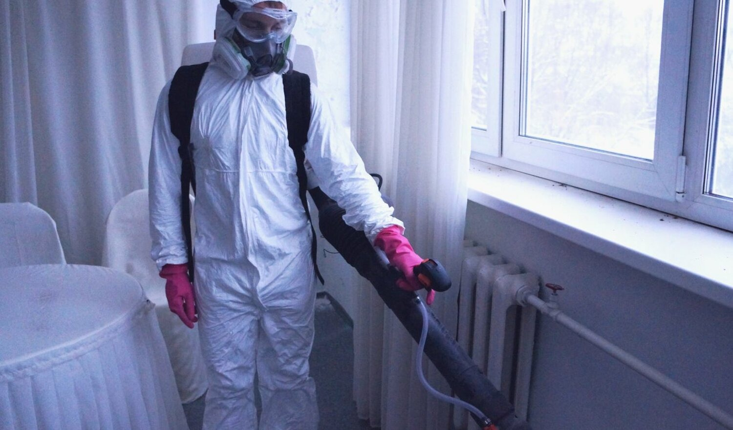 ФОТО Нужно ли выносить растения при дезинсекции в районе станции метро Черкизовская? | подробно